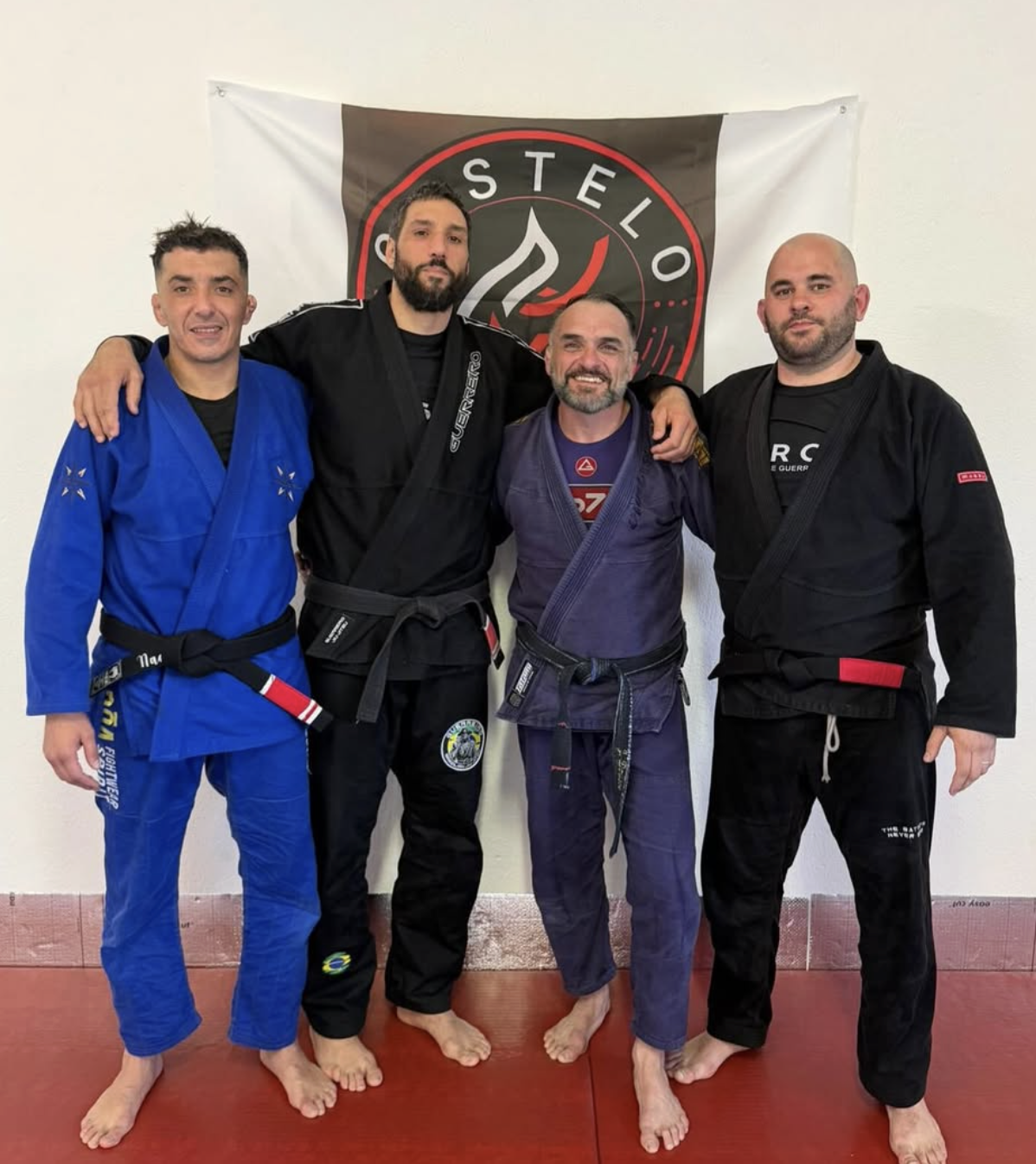 L'équipe Castelo BJJ Carcassonne — coachs et élèves